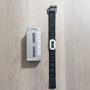 Garmin Black HRM-Pro Plus Fitness Tracker Band - Preloved